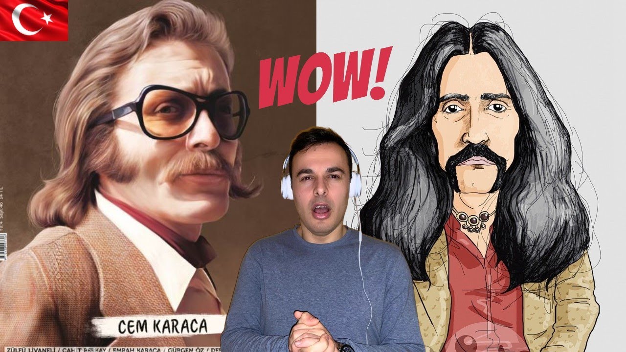 Italian Reaction To 🇹🇷 Cem Karaca - Barış Manço "Uzun İnce Bir Yoldayım" | Nostalji |