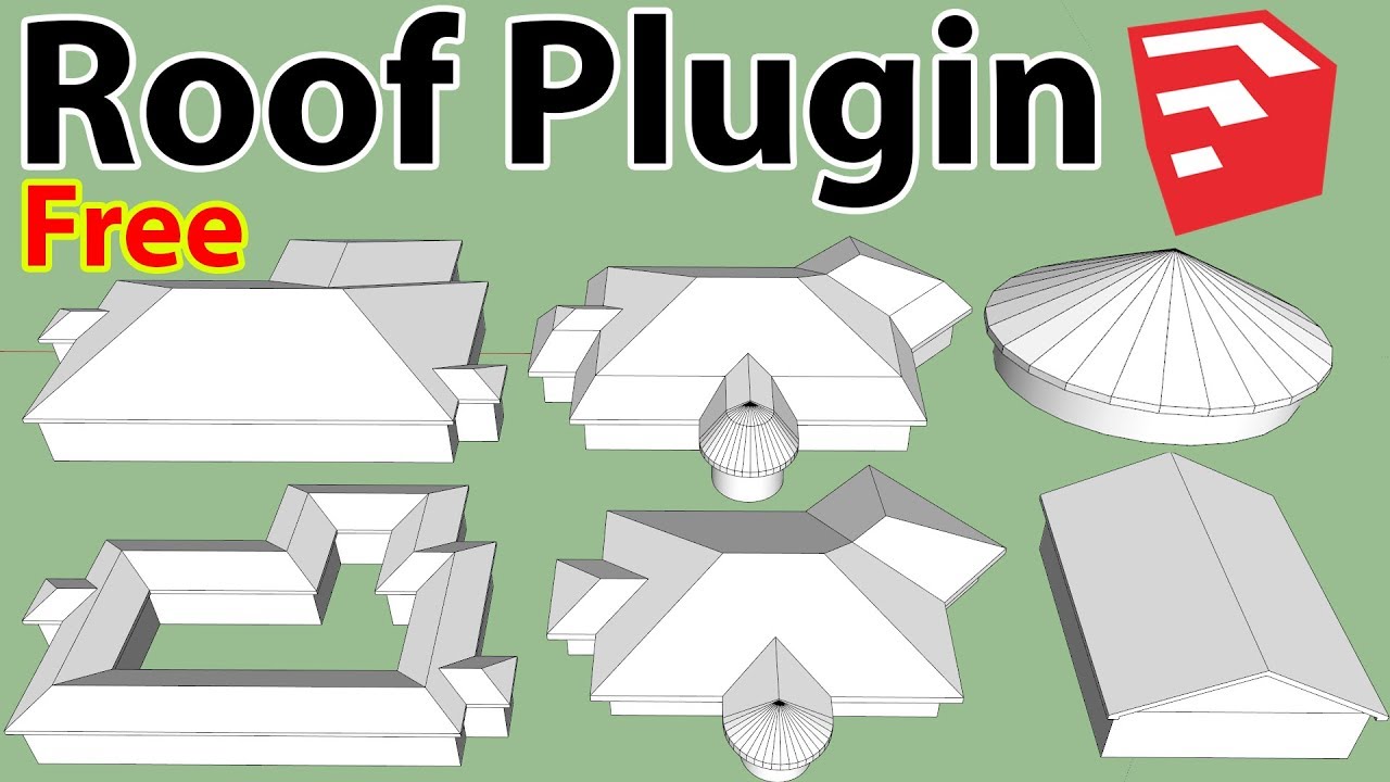 Easily Create Roof In SketchUp
