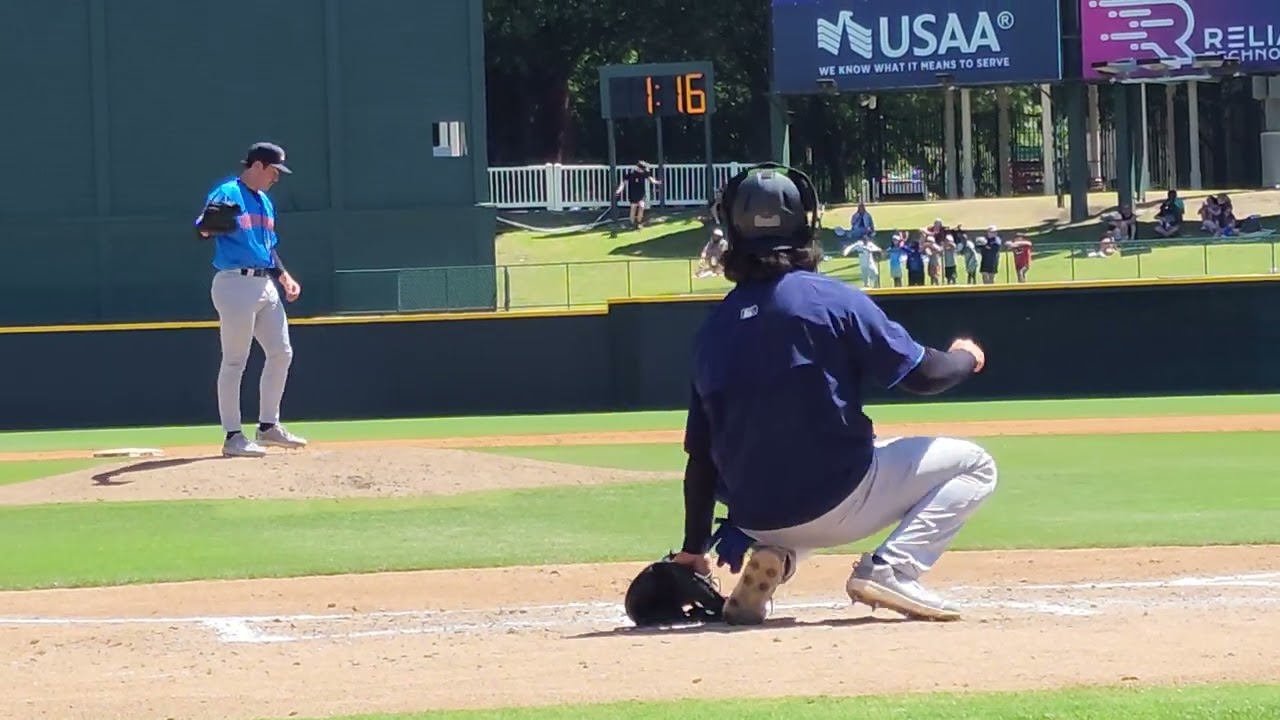 Oakland Astros prospect Gage Jump 2nd inning warmup vs Frisco Roughriders 5/20/25