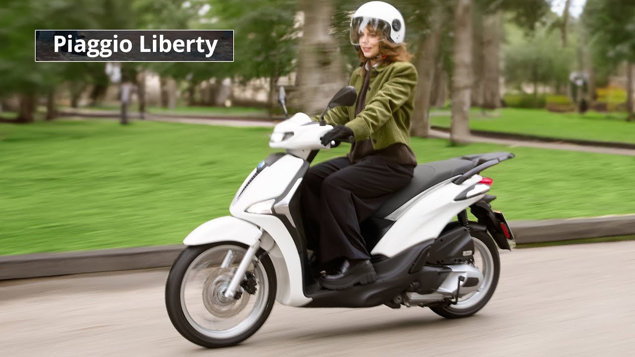 New Piaggio Liberty 2025 – The Ultimate City Scooter!