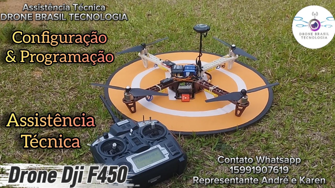 Configuração do Drone F450 Dji | Cliente Renato!