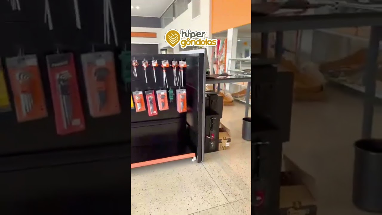 Montagem Finalizada - Loja de Ferramentas - Iporá GO - Hiper Gôndolas