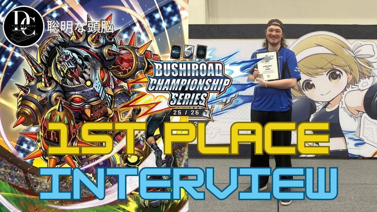 Интервью с Логаном Джонсоном, занявшим 1-е место на BCS Duluth в Cardfight Vanguard Premium | ОТК...
