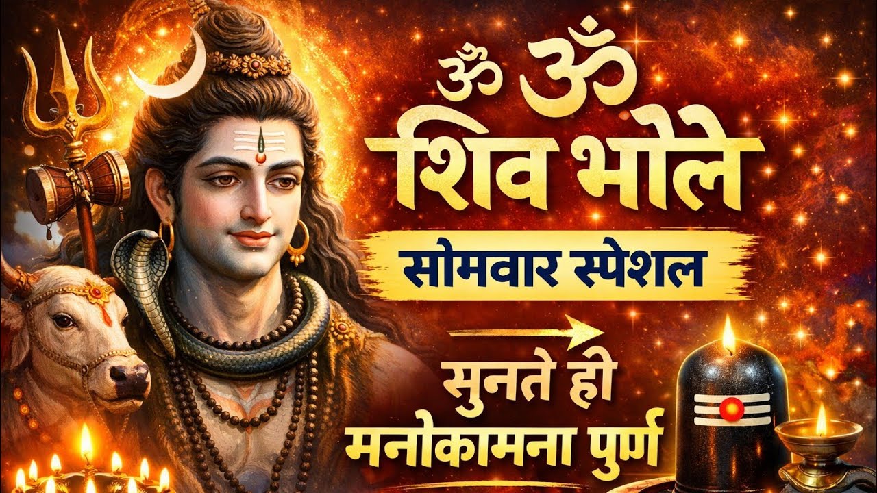 ॐ जय शिव भोले आरती | Om Jai Shiv Bhole Aarti | Monday Special Shiv Aarti