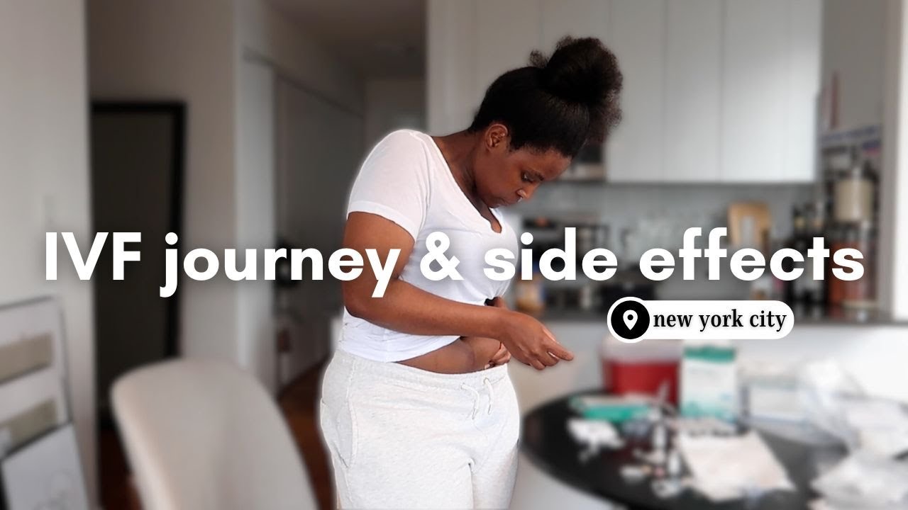 IVF journey in NYC | the emotional & physical side effects are and progress update