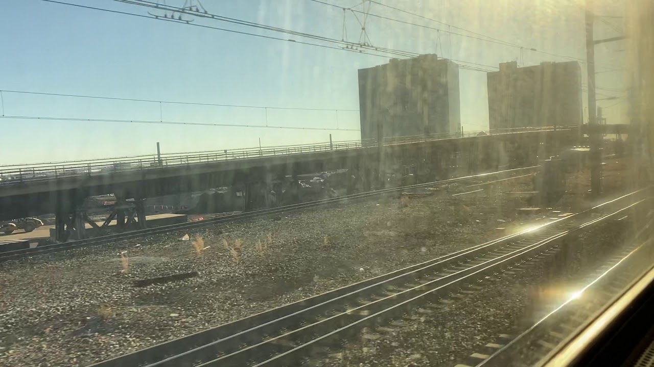 Ride on New Jersey Transit Train 3937 Full Ride (Penn Station to Trenton) 1/28/21