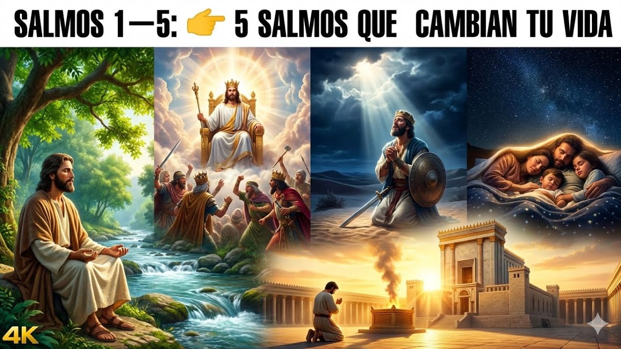 Los Primeros 5 Salmos | Oración, Fe y Esperanza en Cada Verso