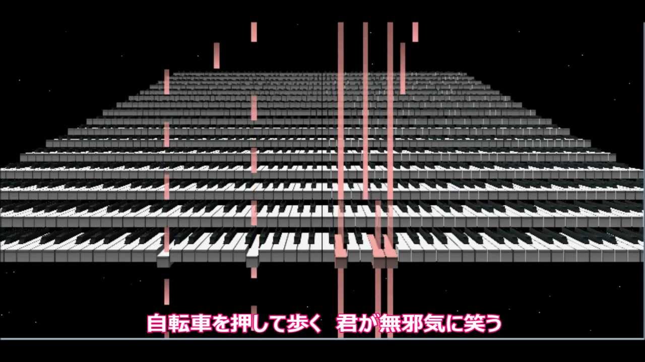 ギンガムチェック / AKB48（ピアノ演奏＆midi伴奏・歌詞）