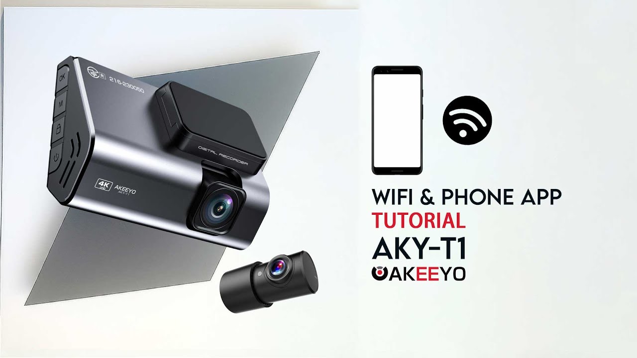 AKEEYO Tutorial - AKY-T1 WiFi and Phone App
