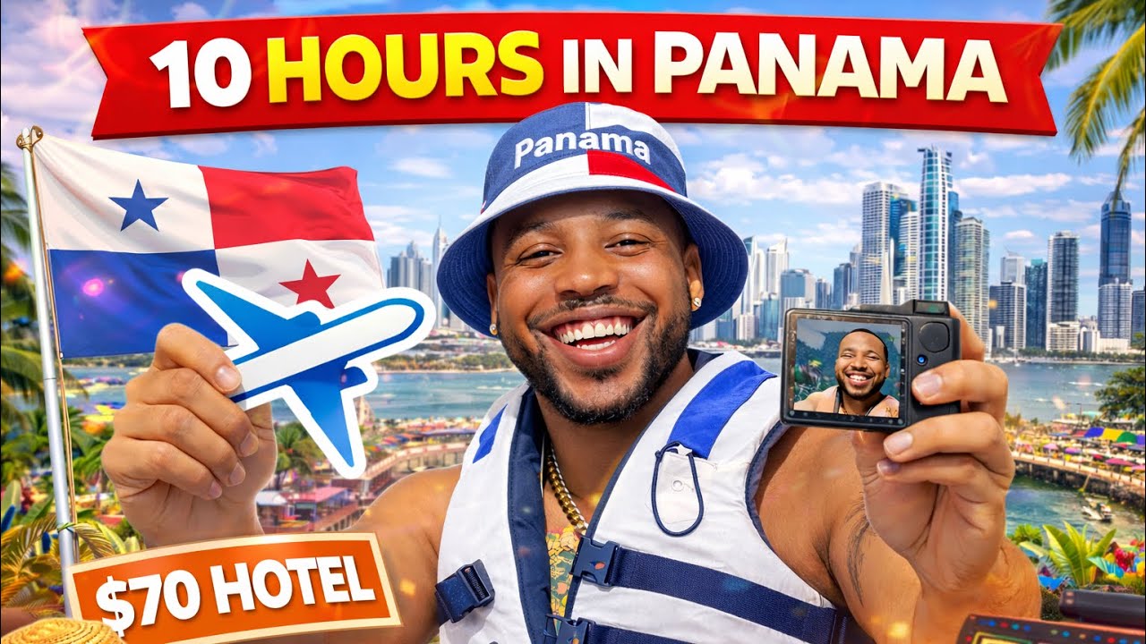 Can You Survive Panama on $76? 🇵🇦 Layover +  Hotel & Street Food
