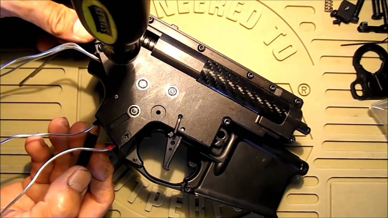 My KWA KM4 SR10 Spring Change, And Other Mods and Upgrades