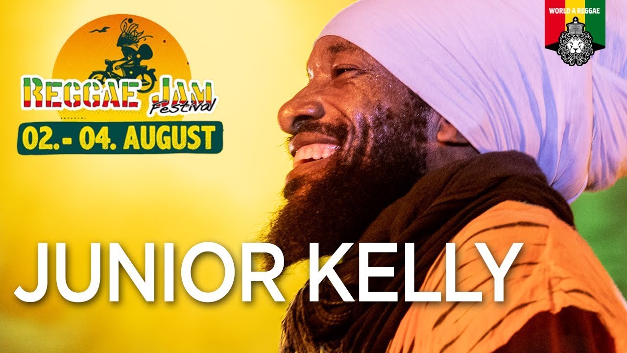 Junior Kelly Live at Reggae Jam 2019