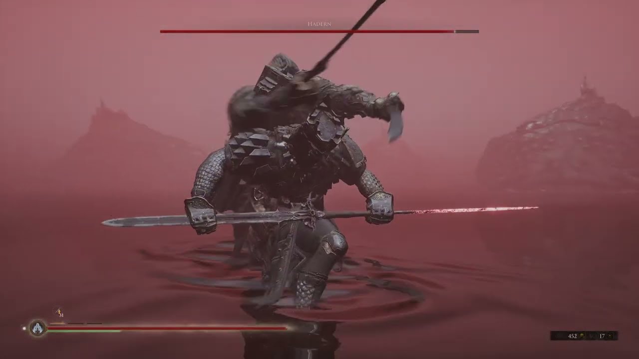 Mortal Shell: Enhanced Edition Hadern (Axatana) Boss Fight