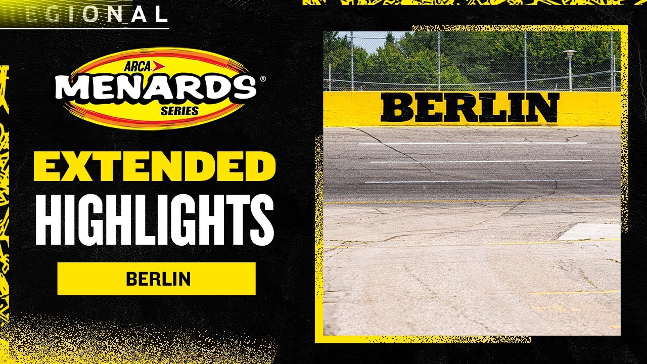 ARCA Menards Series Highlights: First time winner at the Herr's Snacks 200 from Berlin Raceway