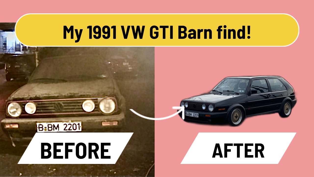 I got my barn find 1991 GTI back! 