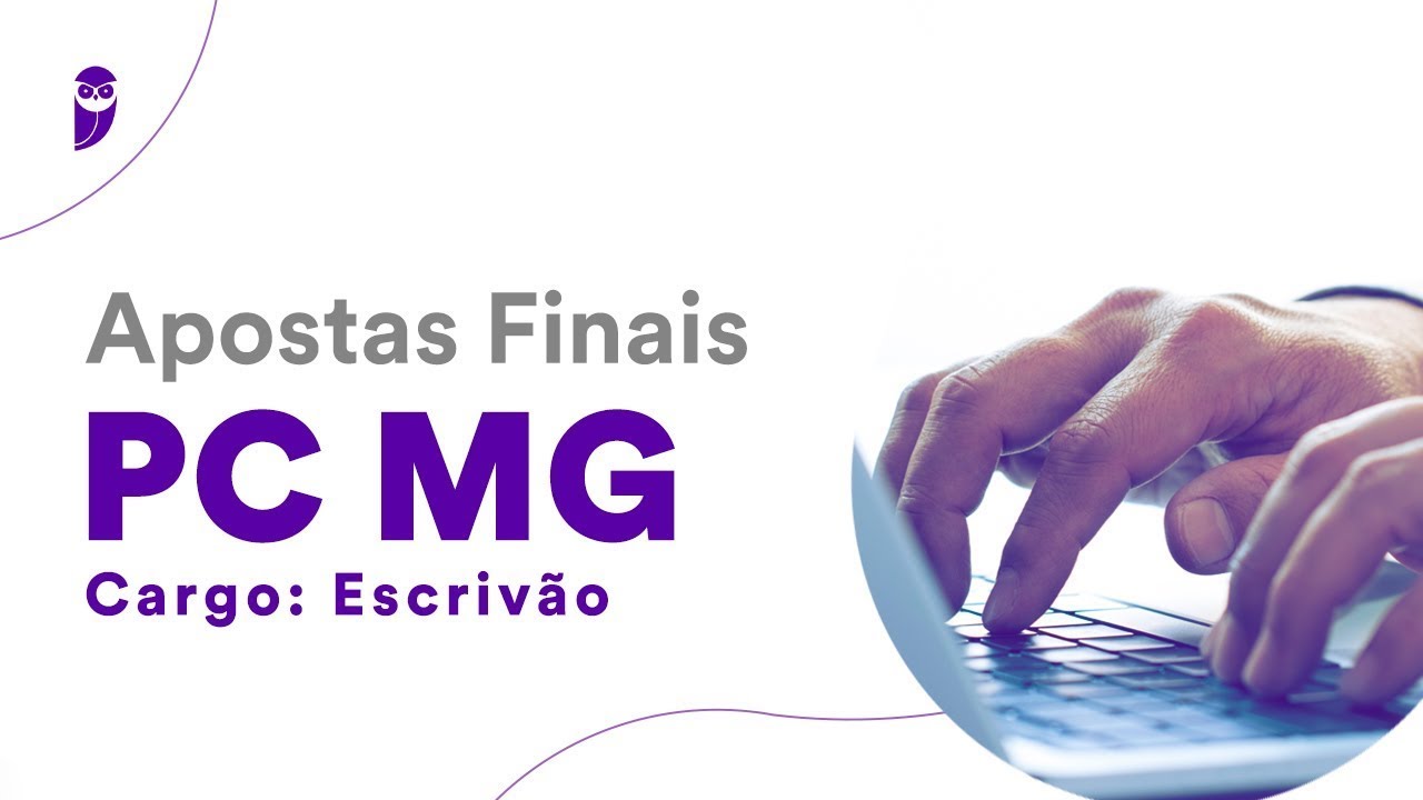 Apostas Finais PC MG - Escrivão: Lei Orgânica da Polícia Civil de Minas Gerais - Prof. Emerson Bruno