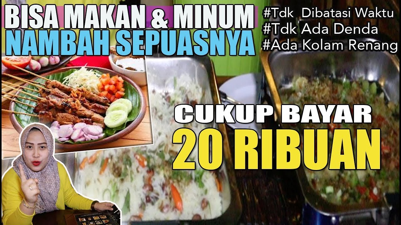 WOOW !!! RESTO ALL YOU CAN EAT TERMURAH 20 RIBUAN YANG NYAMAN