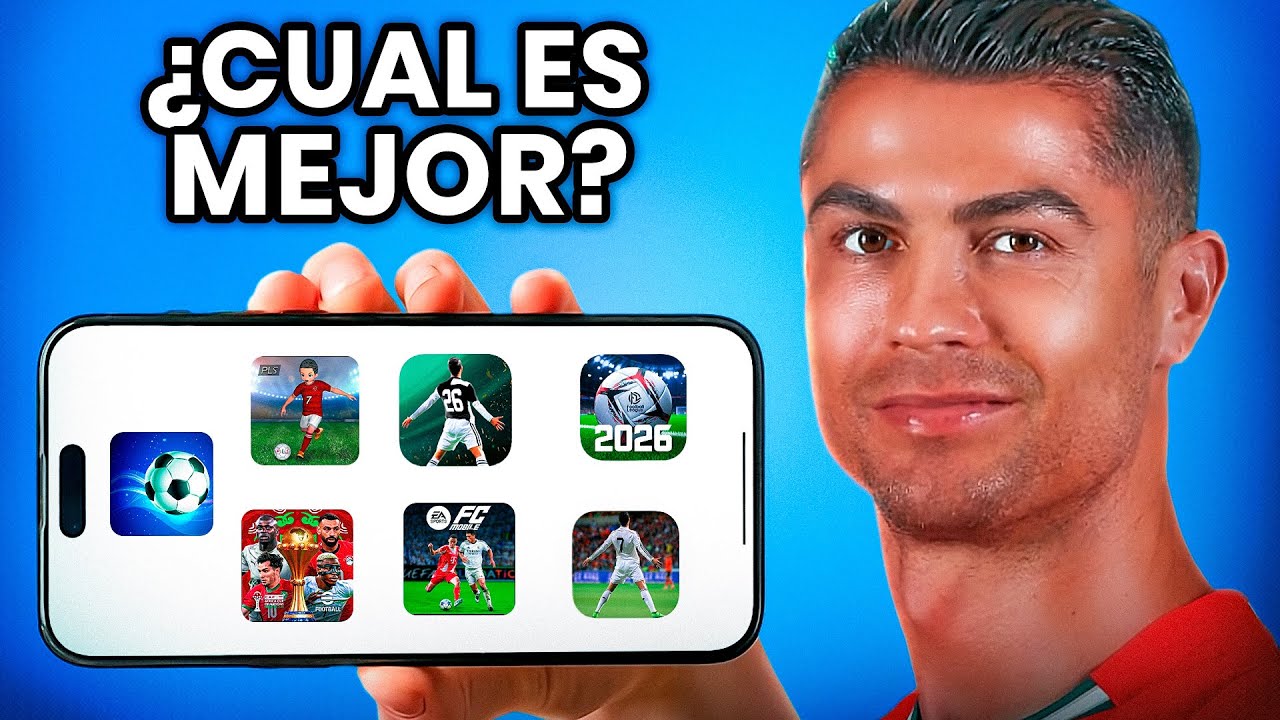 PRUEBO TODOS LOS JUEGOS DONDE ESTE CRISTIANO RONALDO