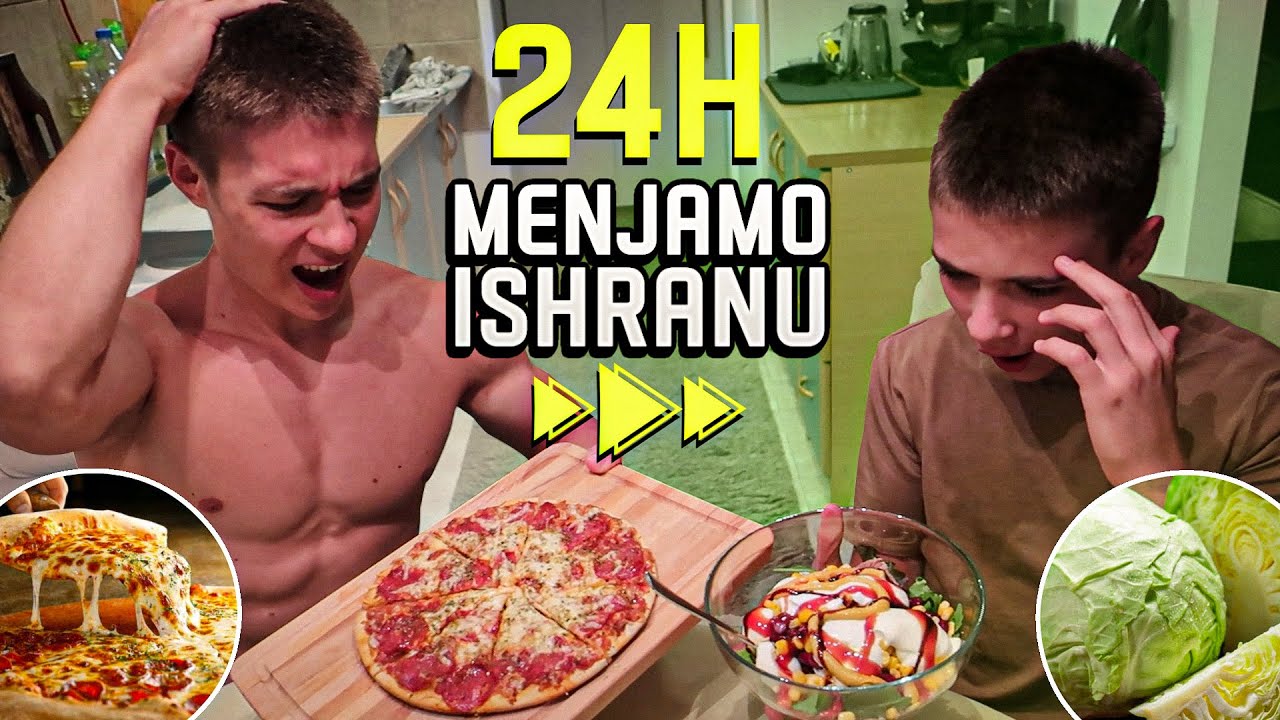 Menjam ishranu sa Maretom na 24H?! *5000 KCAL CHEAT DAY*