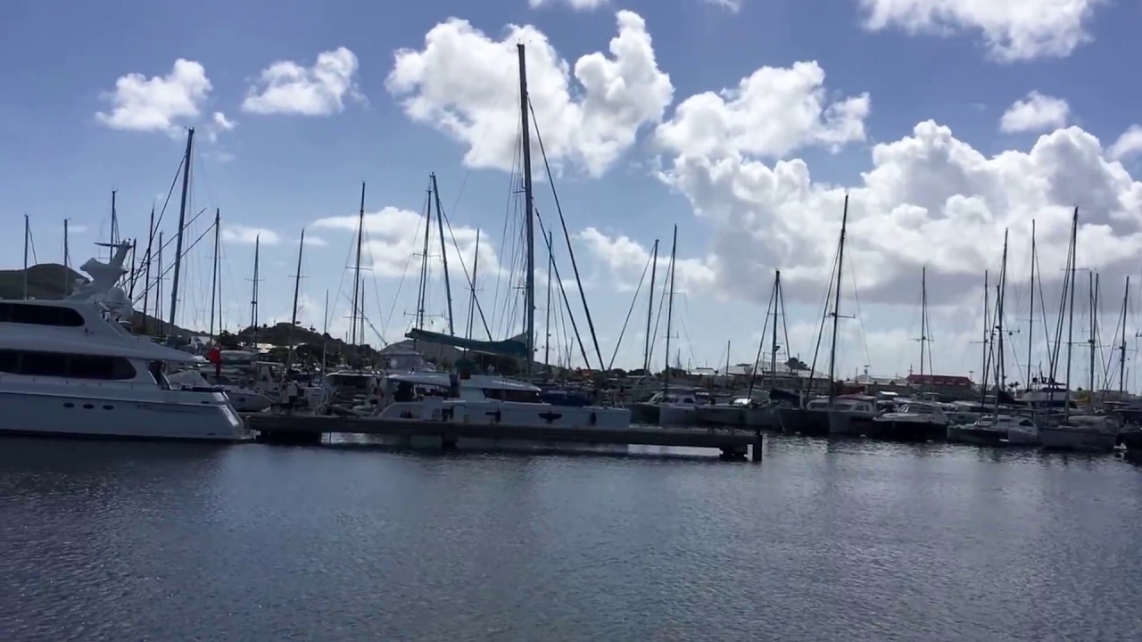 Marigot Marina Fort Louis in St Martin for yacht, motor boat and sail boat