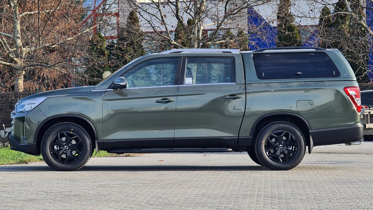 SsangYong Musso Grand Pick-up Premium 4WD 2.2 e-XDI 181 AISIN6 Amazonia Green