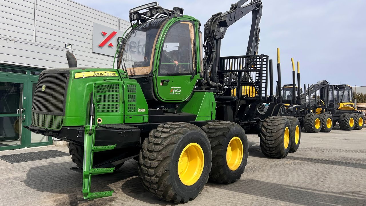 FORWARDER JOHN DEERE 1510E VLS | 2012 | XGIEŁDA
