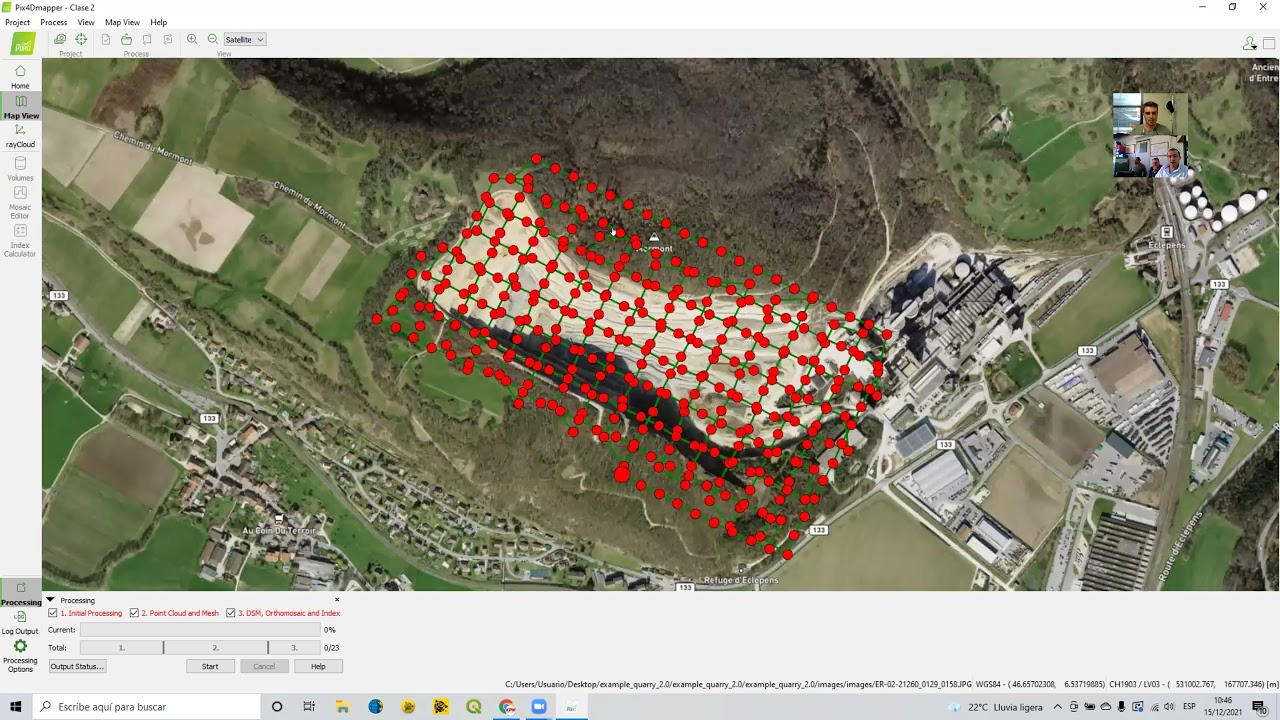 Curso basico de Pix4D y cargar ortomosaico en Civil3D gracias mediante GlobalMapper