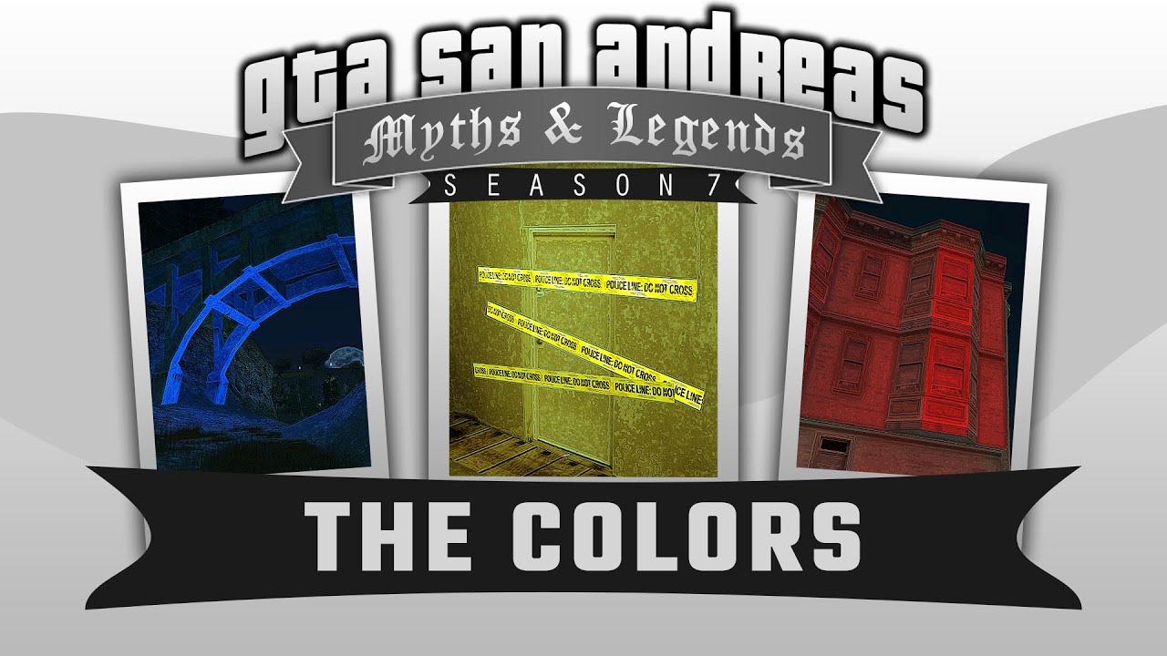 GTA San Andreas | Myths & Legends | S7 | Myth #85 | The Colors - Part 1
