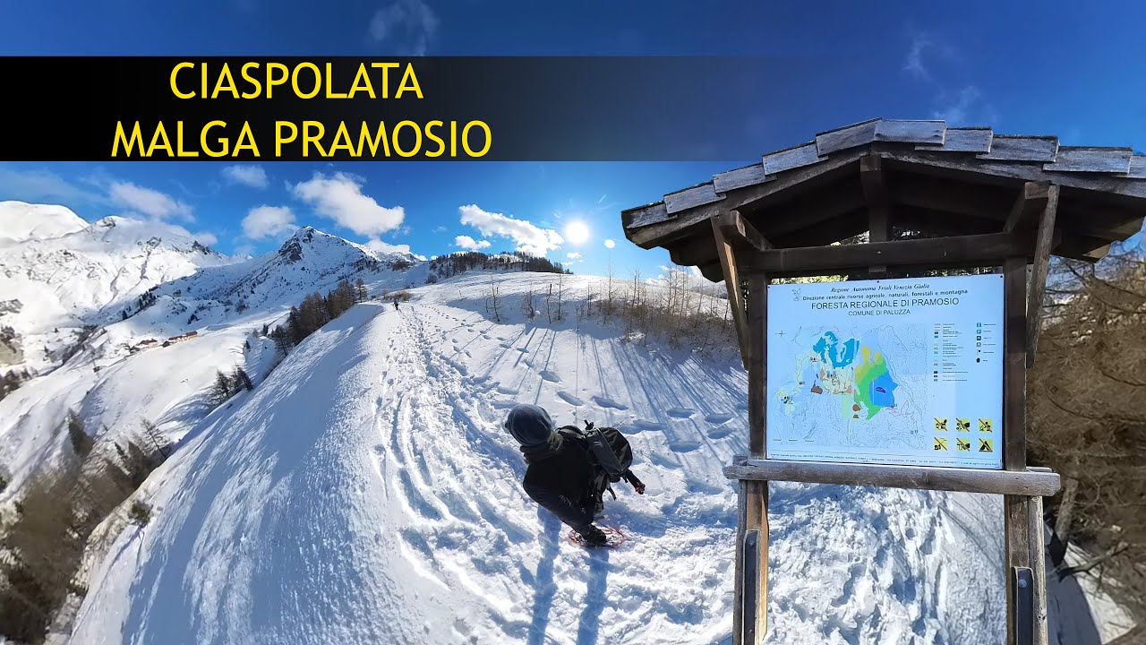 Malga Pramosio - Ciaspolate in Friuli Venezia Giulia - Ista 360 x3