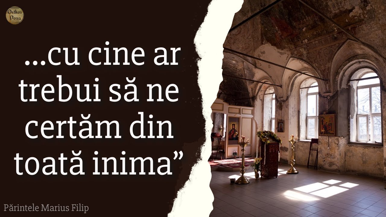 Părintele Marius Filip - &bdquo;Sf&acirc;nta Scriptură ne spune ...