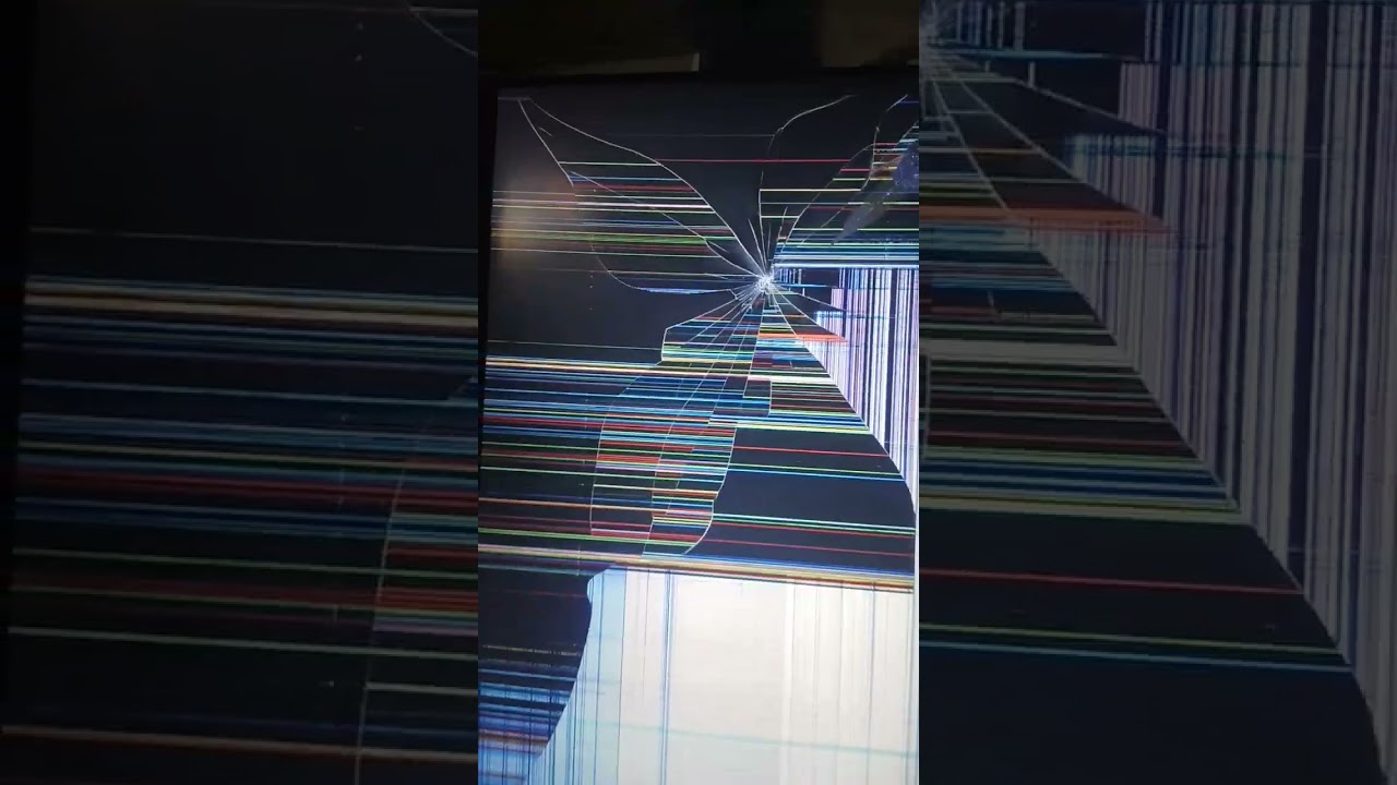 Como arreglar pantalla rota SOLUCION!! #pantallarota #pc #tutorial #monitor
