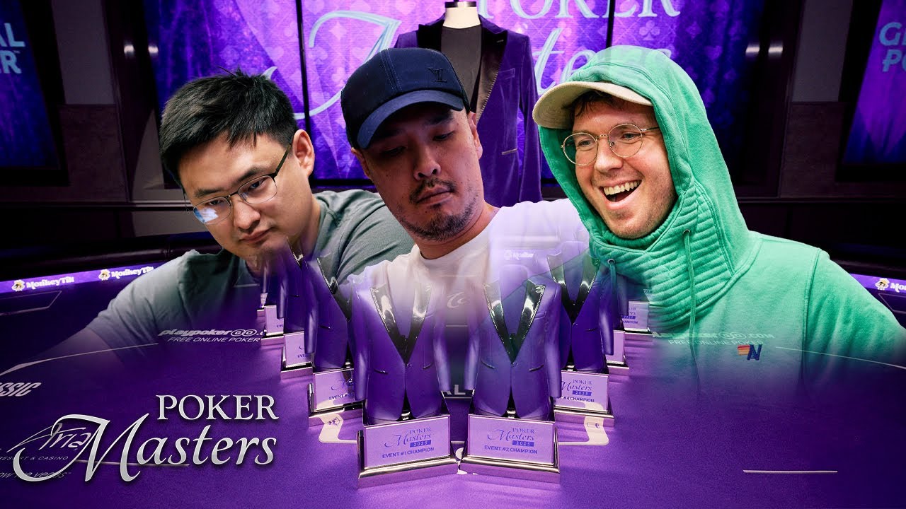 2025 Poker Masters FINAL TABLE with Chino Rheem & Andrew Lichtenberger!