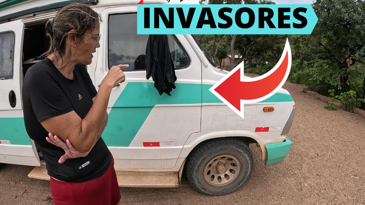Marimbondo no motorhome Poço do Saiço  1