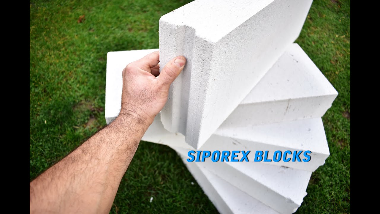 Siporex (Autoclaved Aerated Concrete Blocks) ??? / What can you do with Siporex Blocks