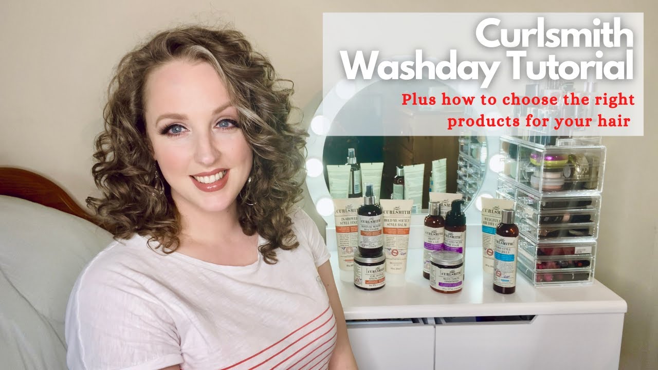 CURLSMITH WASHDAY - Ever wondered which Curlsmith products would be right for you? Watch this video!