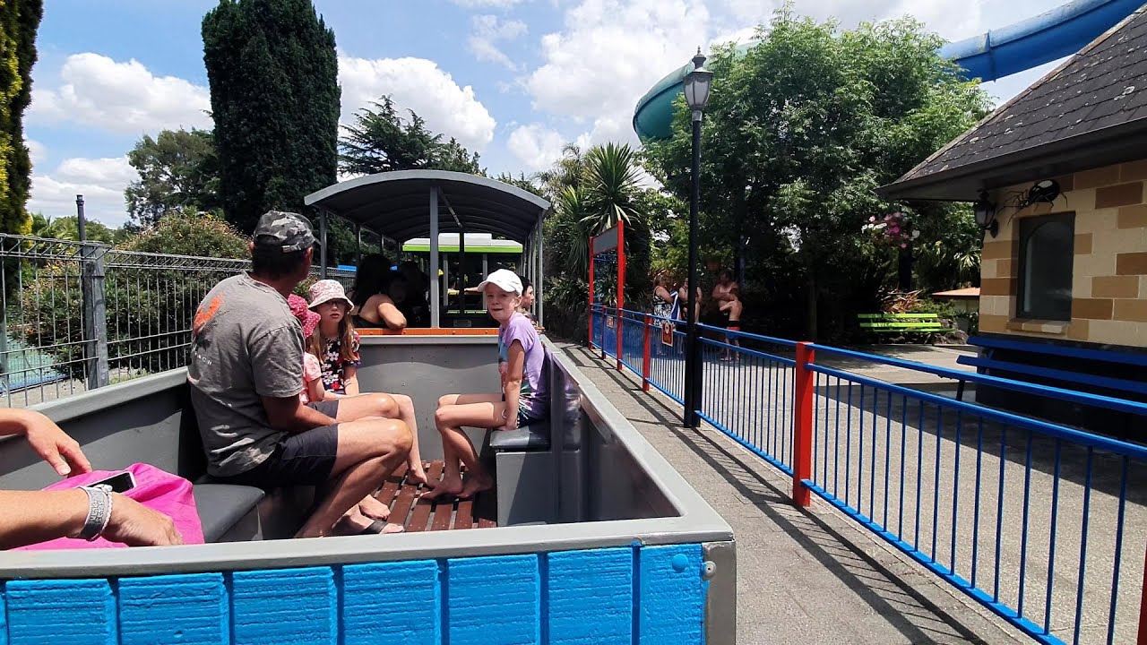 Splash Planet, Hastings NZ. Jan 2020 EP7, Fantasyland Express (train ride)