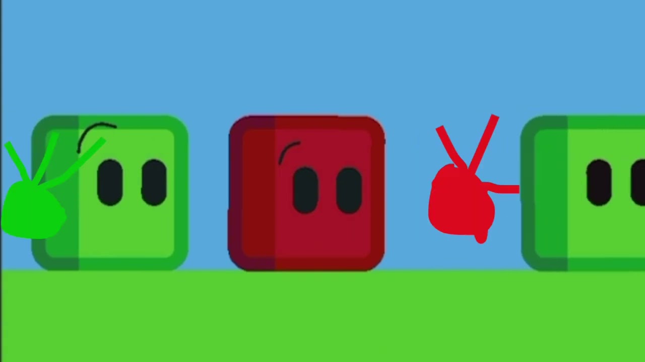 The Red Cube And Green Cube Show: Joining Ending Kit
