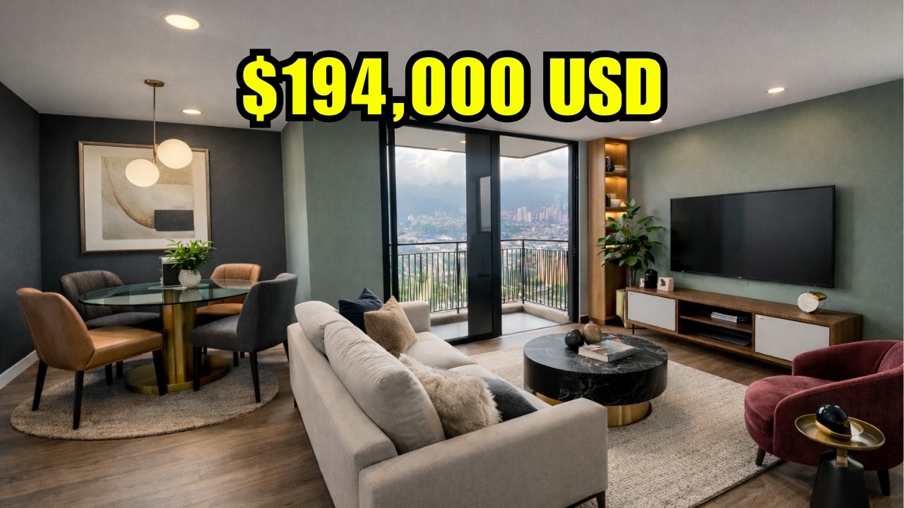 $194K Modern 2-Bed Apartment | Envigado Walkthrough & Map Overview
