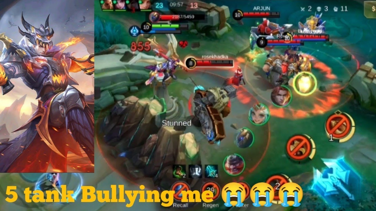 Tank Bullying Squad vs FULL DAMAGE CLINT 💀