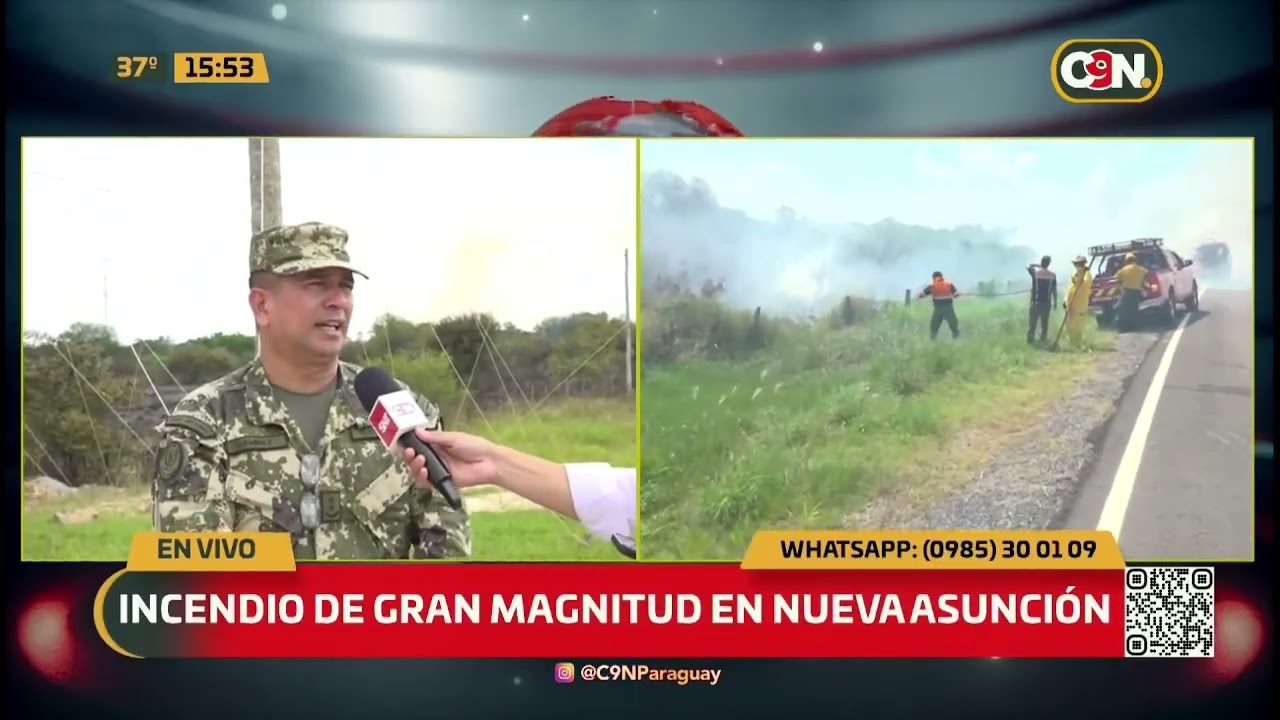 Incendio afecta unas 15 hectáreas