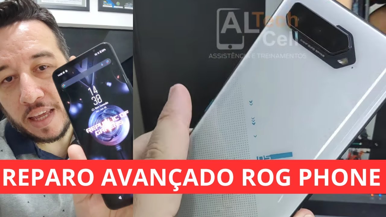 Asus ROG PHONE 5s Parou de ligar do nada | WIFI PAROU | Reparo Avançado da placa