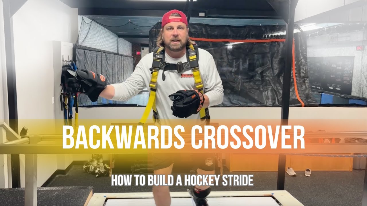 How to Build a Hockey Stride: Backwards Crossover