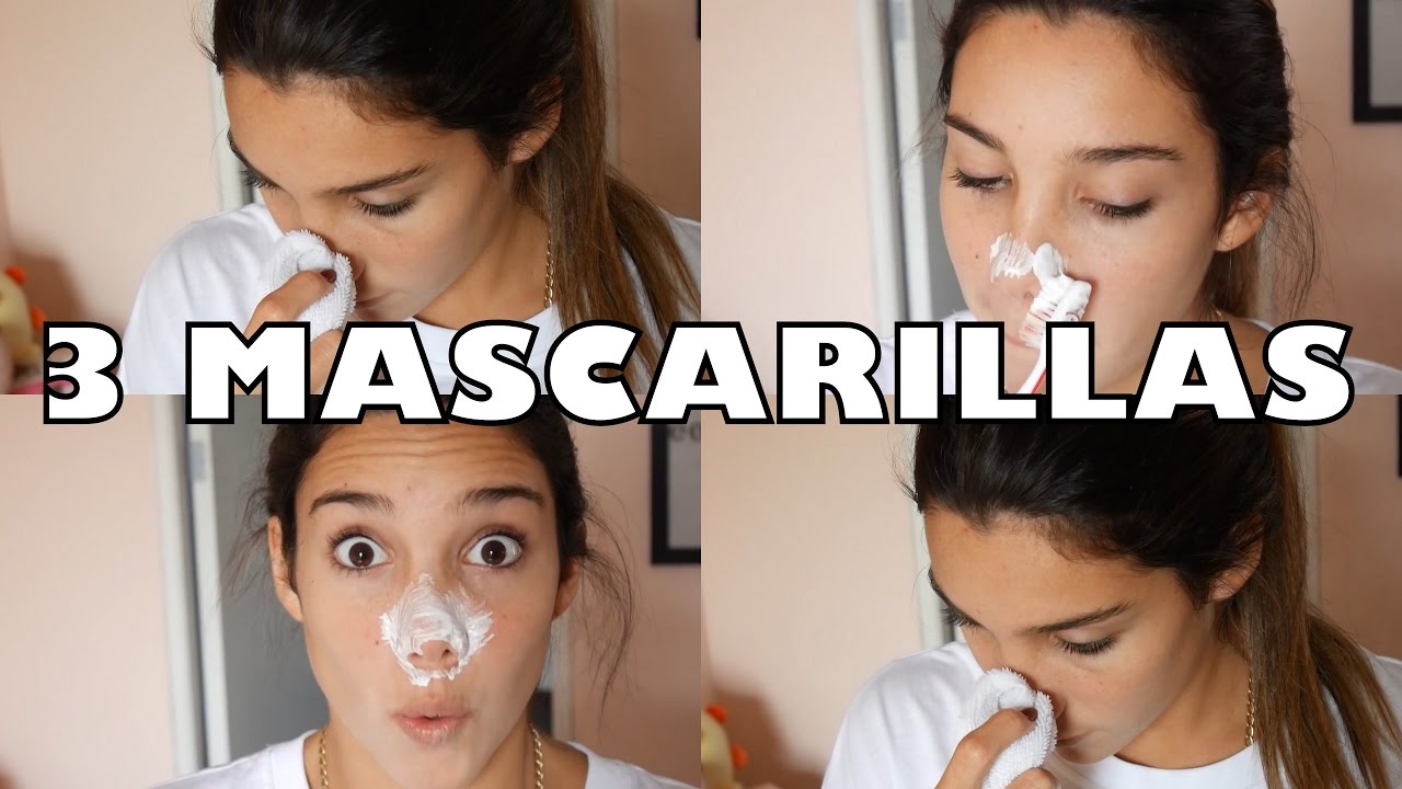Mascarillas para eliminar puntos negros y espinillas!