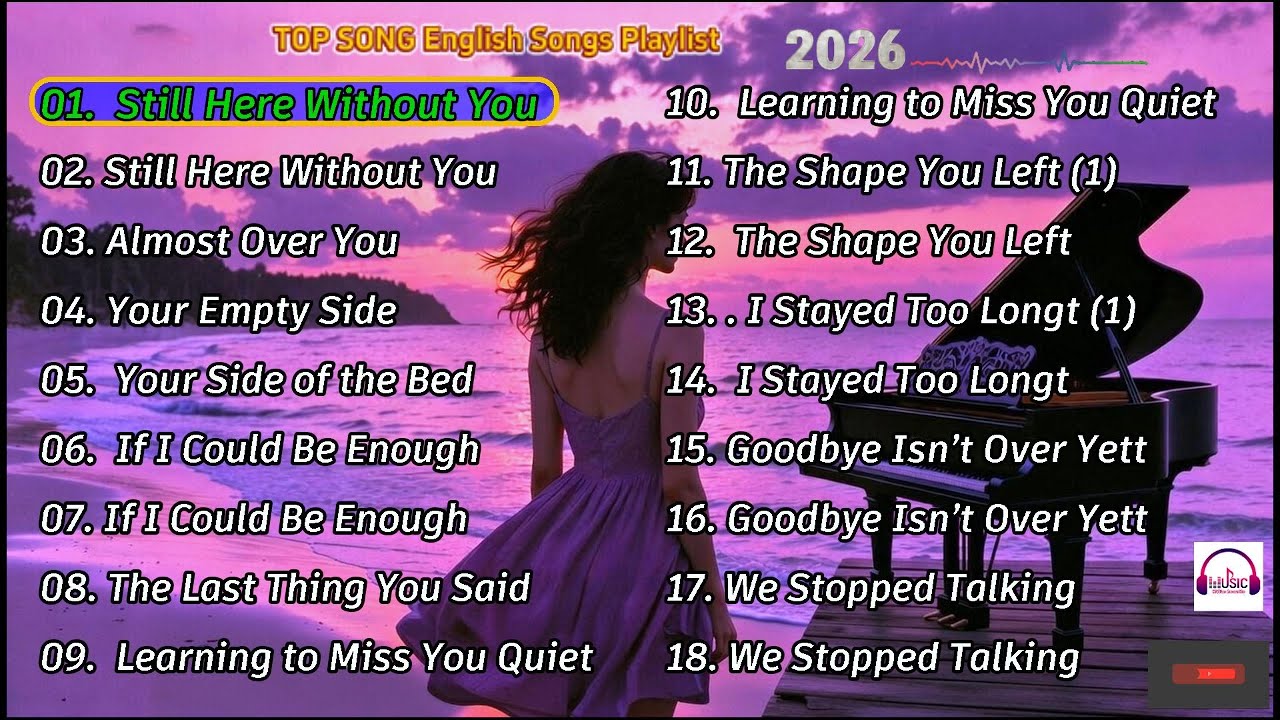 🎹 Top English Songs Playlist 2026 | Beautiful Sad Songs to Cry to | Relaxing Music