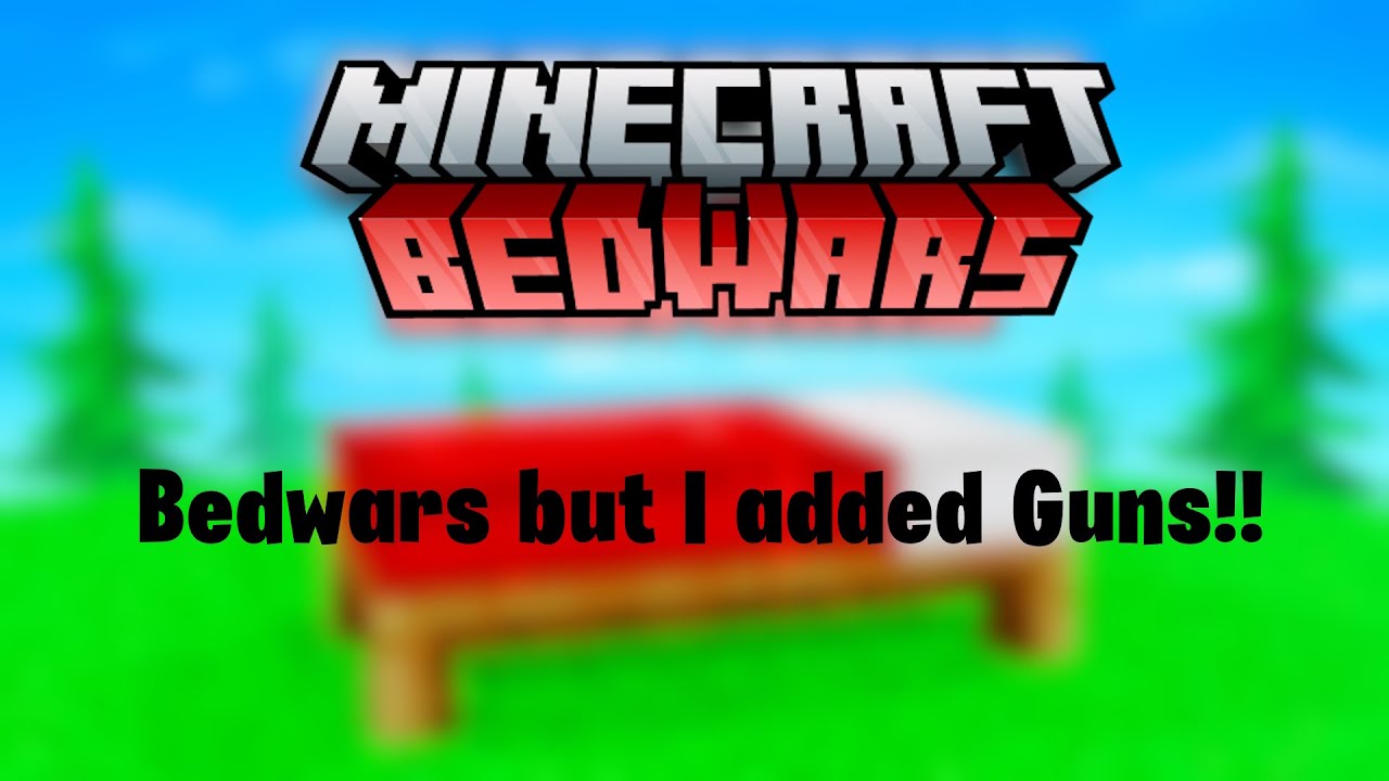 Bedwars but I added Guns!! [LIVE]