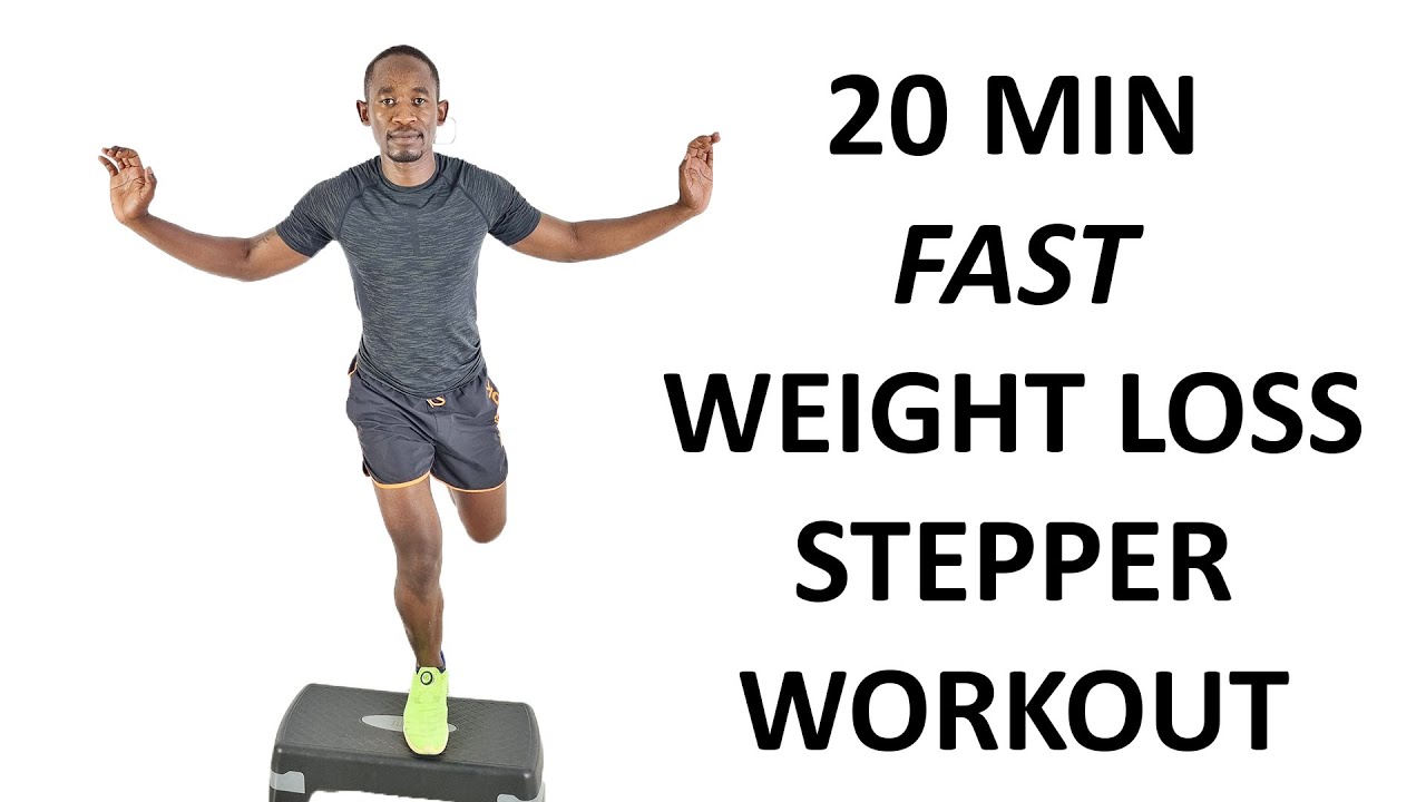 20 Minute Step Aerobics Workout for Fast Weight Loss