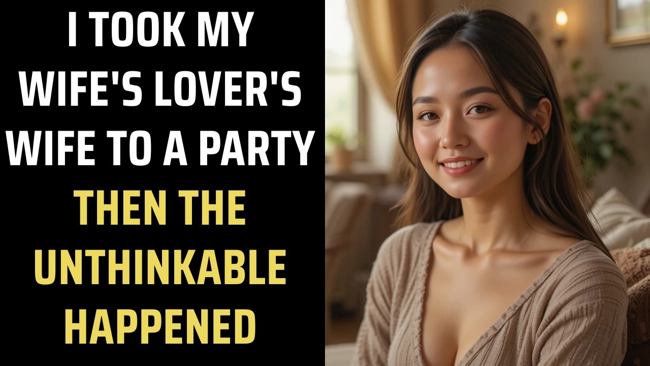 I Went to a Party With My Wife’s Lover’s Wife — What Happened Changed Everything
