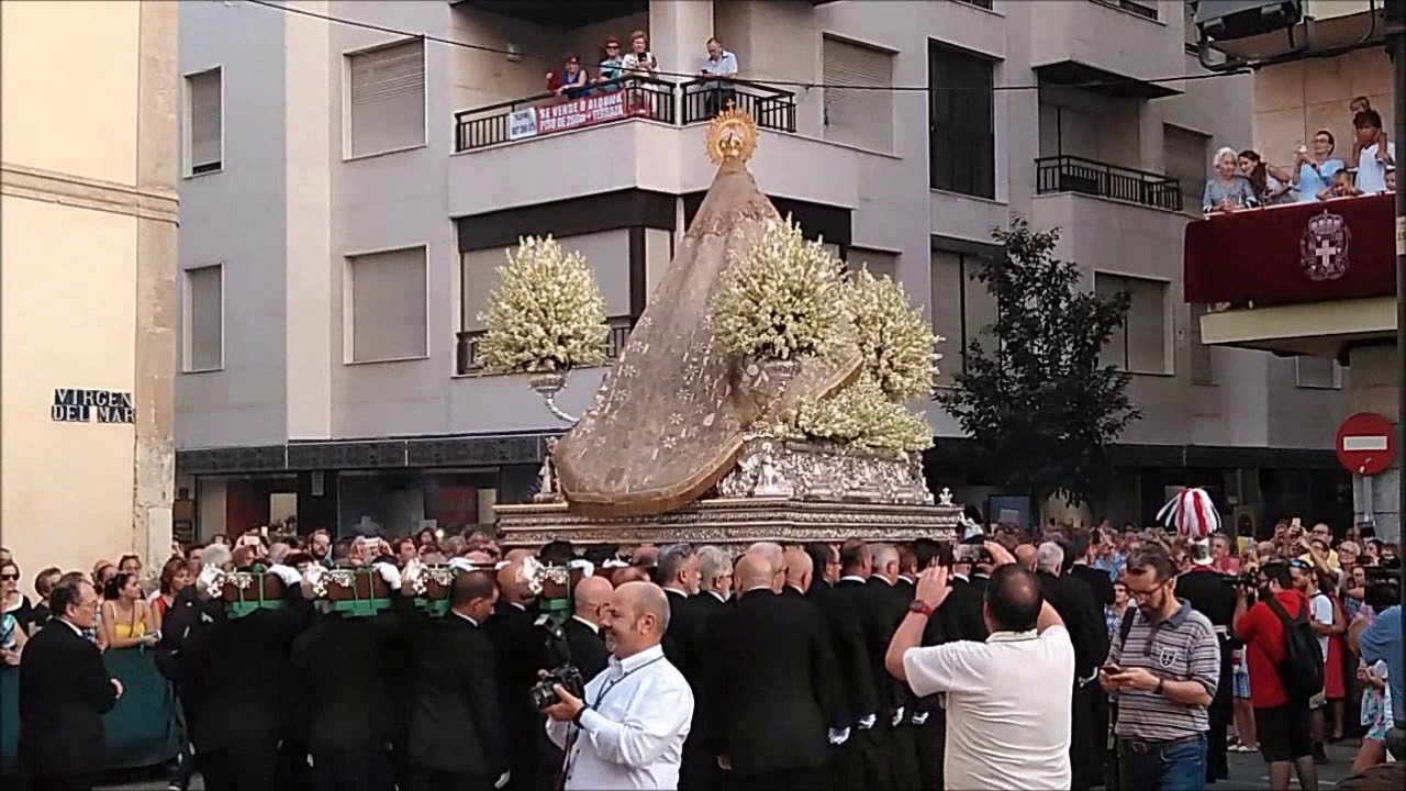 VIRGEN DEL MAR, PATRONA DE ALMERÍA. SALIDA PROCESIONAL 2018.