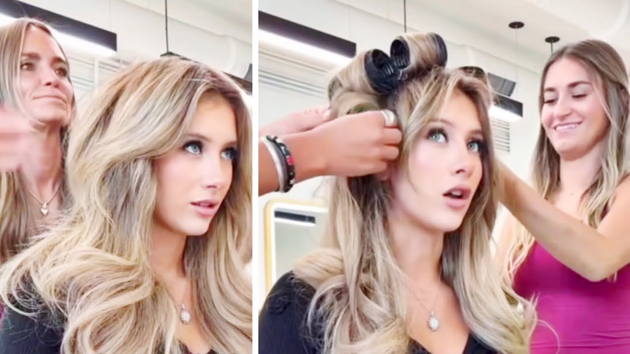 Eliana Walmsley Seeing her New Hairs for the First Time 