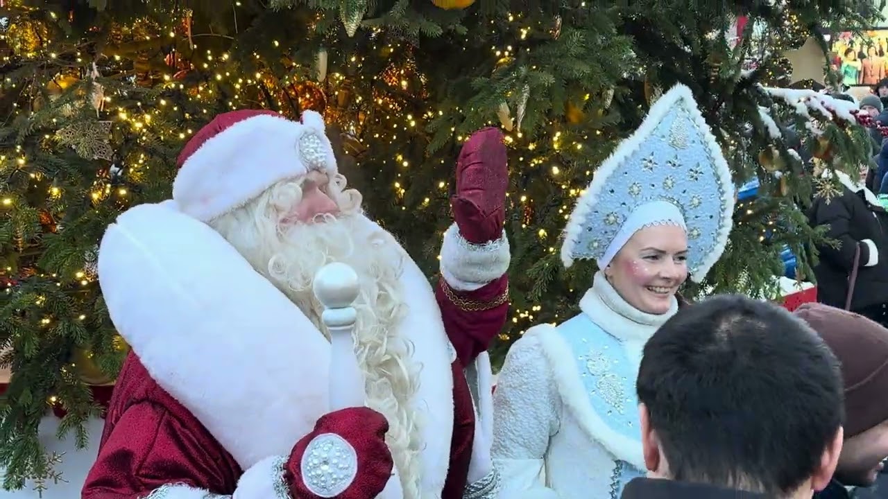#Rusya 🇷🇺 #Moskova Manezhnaya Meydanı | Noel festivaline yolculuk | 2025 Yeni Yılı yakında geliyor.